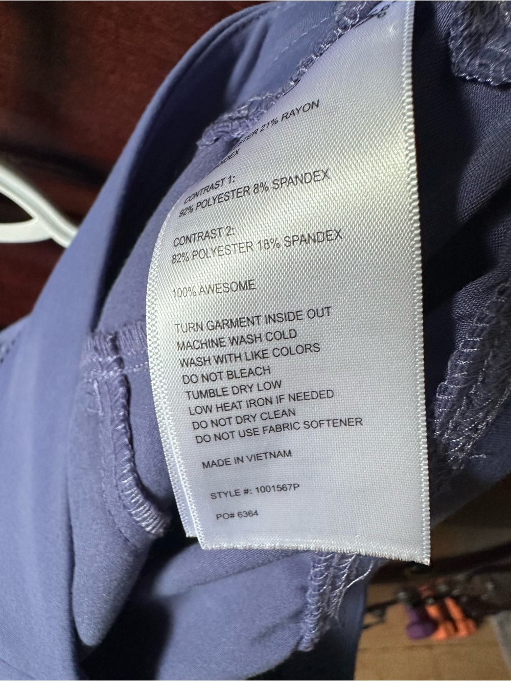 Figs Isabel Wide Leg Scrub Pants XLP - Picture 4 of 5
